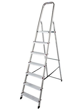 KRAUSE CORDA drabina aluminiowa wolnostojąca 7 stopni